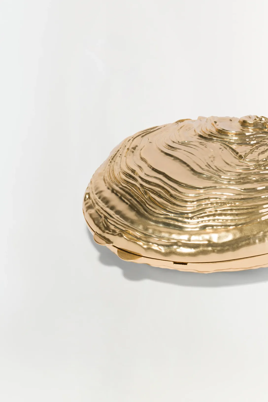 Cove Shell Clutch | Gold